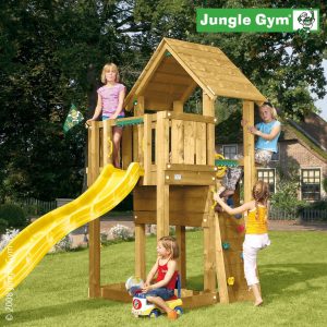 Jungle Gym Legestativ Cubby Inkl. Rutsjebane